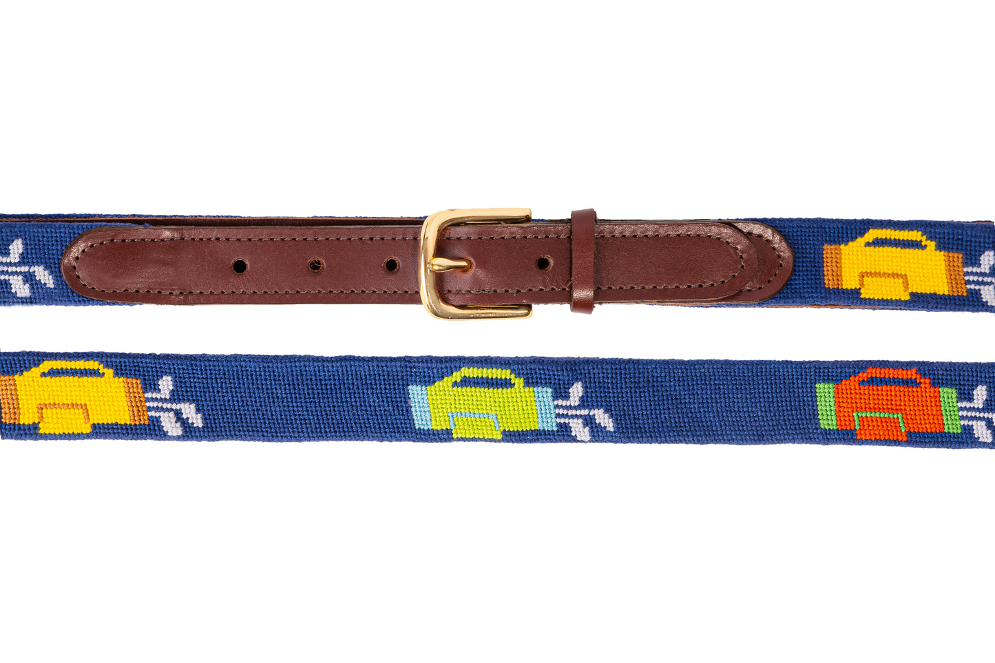 Golf Bags Childrens Needlepoint Belt
