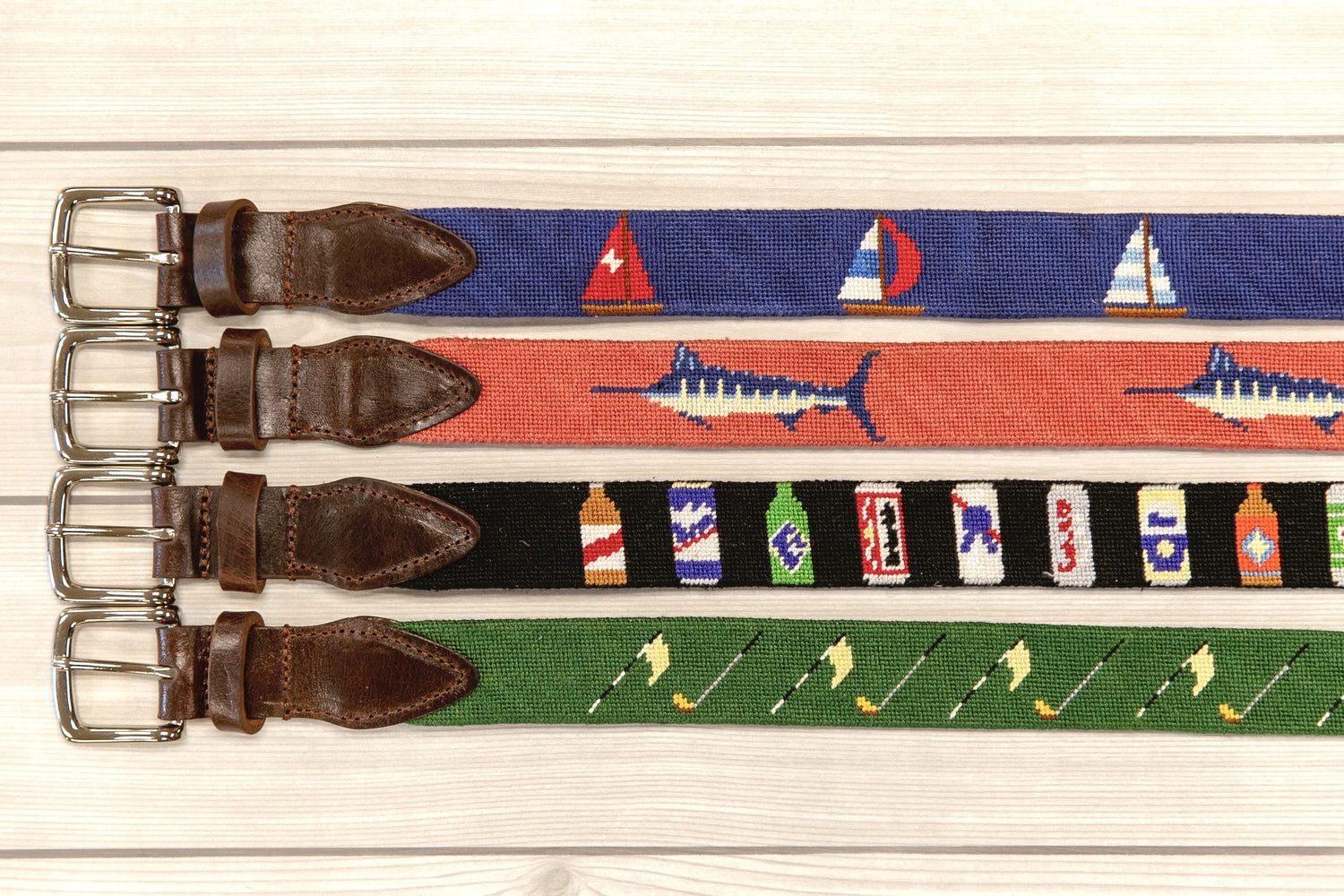 embroidered belts