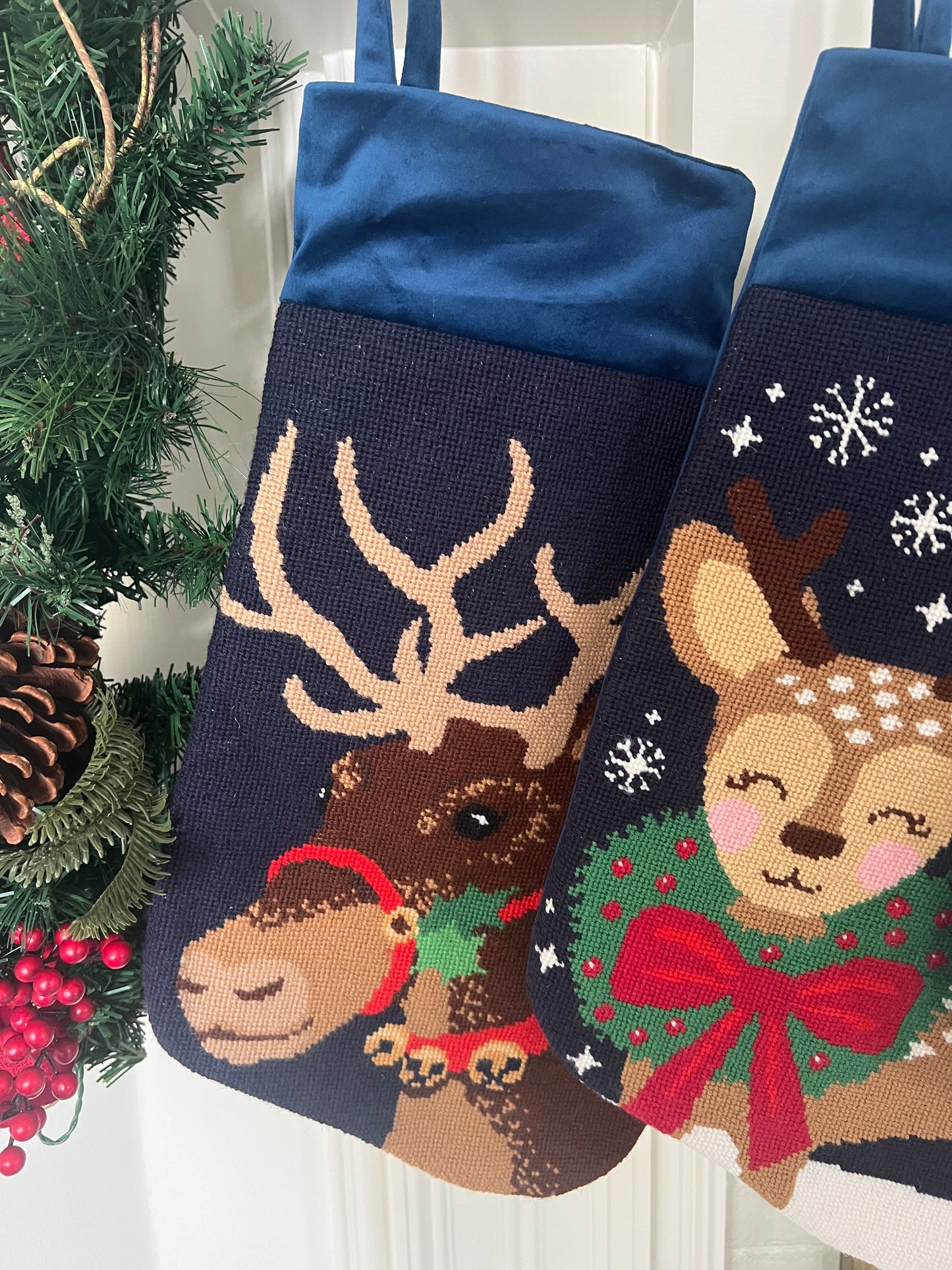 Donner the Handsome Reindeer Full Size Stocking