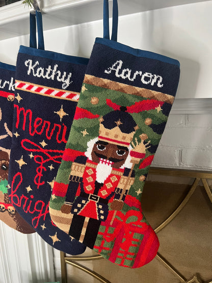 Gifting Nutcracker Full Size Stocking