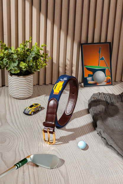 Golf Bags Childrens Needlepoint Belt