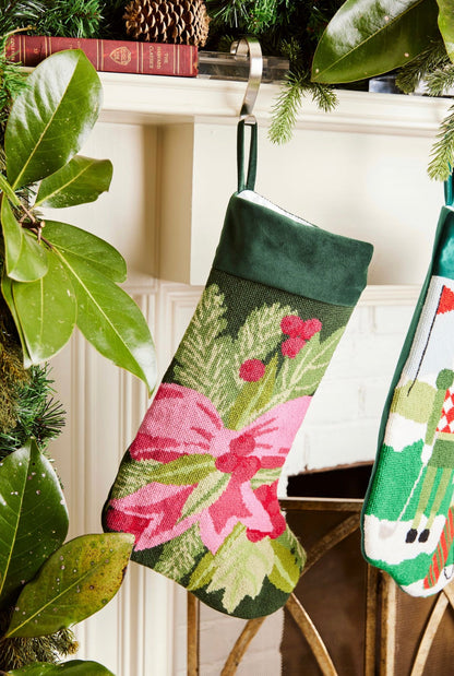 Holiday Greetings Full Size Stocking