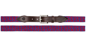 Fishman Donut Needlepoint Belt