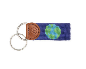 Good Earth Needlepoint Keychain