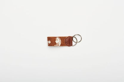 Virgo Needlepoint keychain