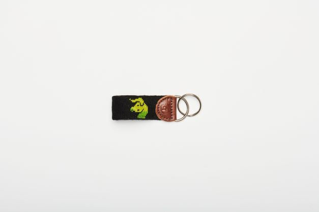 Taurus Needlepoint keychain