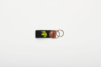 Taurus Needlepoint keychain
