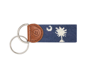 South Carolina Needlepoint Keychain