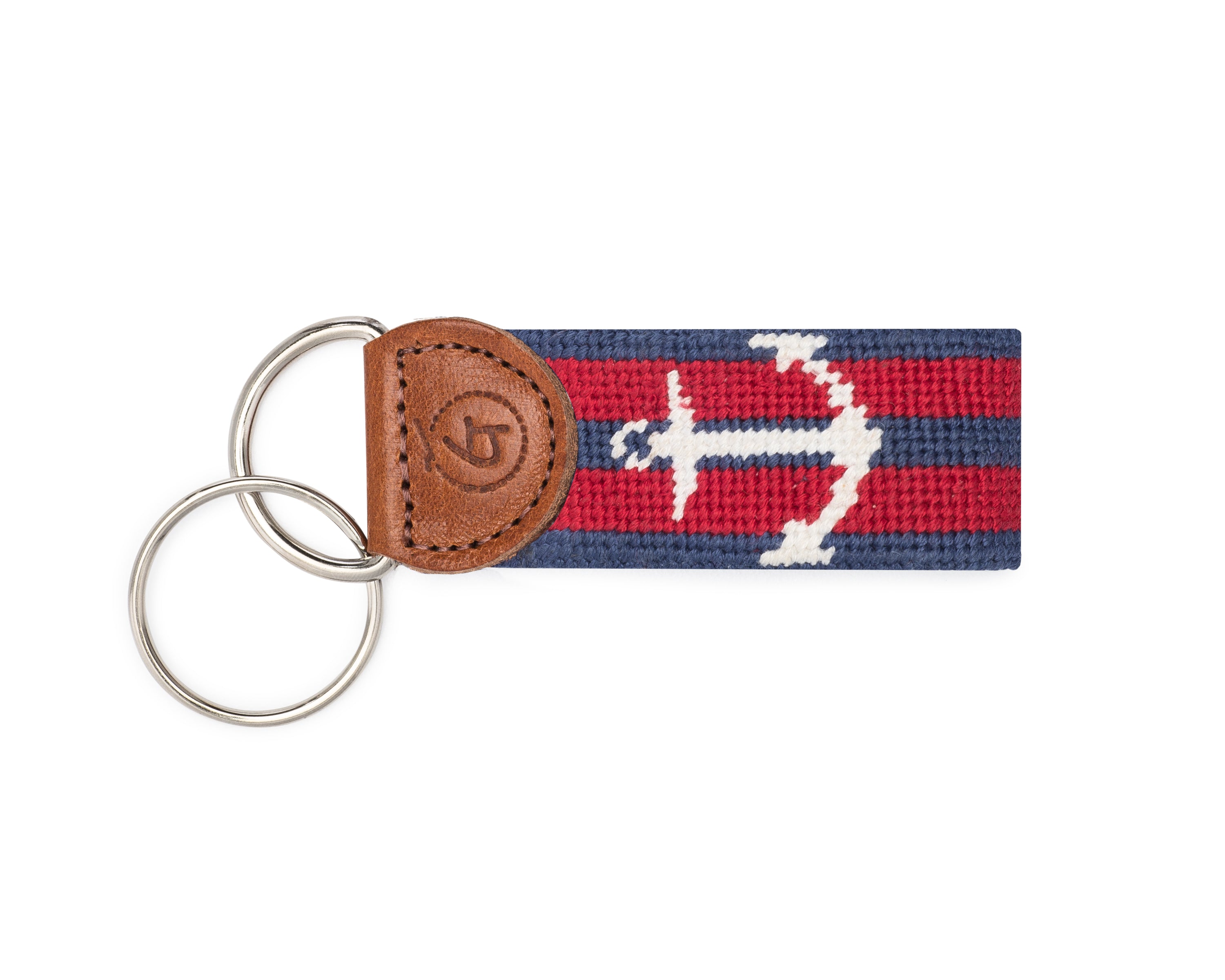Custom Handmade Needlepoint Keychains & Key Fobs – Good Threads