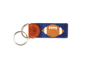 Football Tailgate Needlepoint Keychain