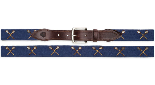 Lacrosse Needlepoint Belt