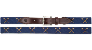 Lacrosse Needlepoint Belt