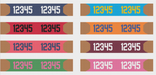 Custom Zip Code Keychain